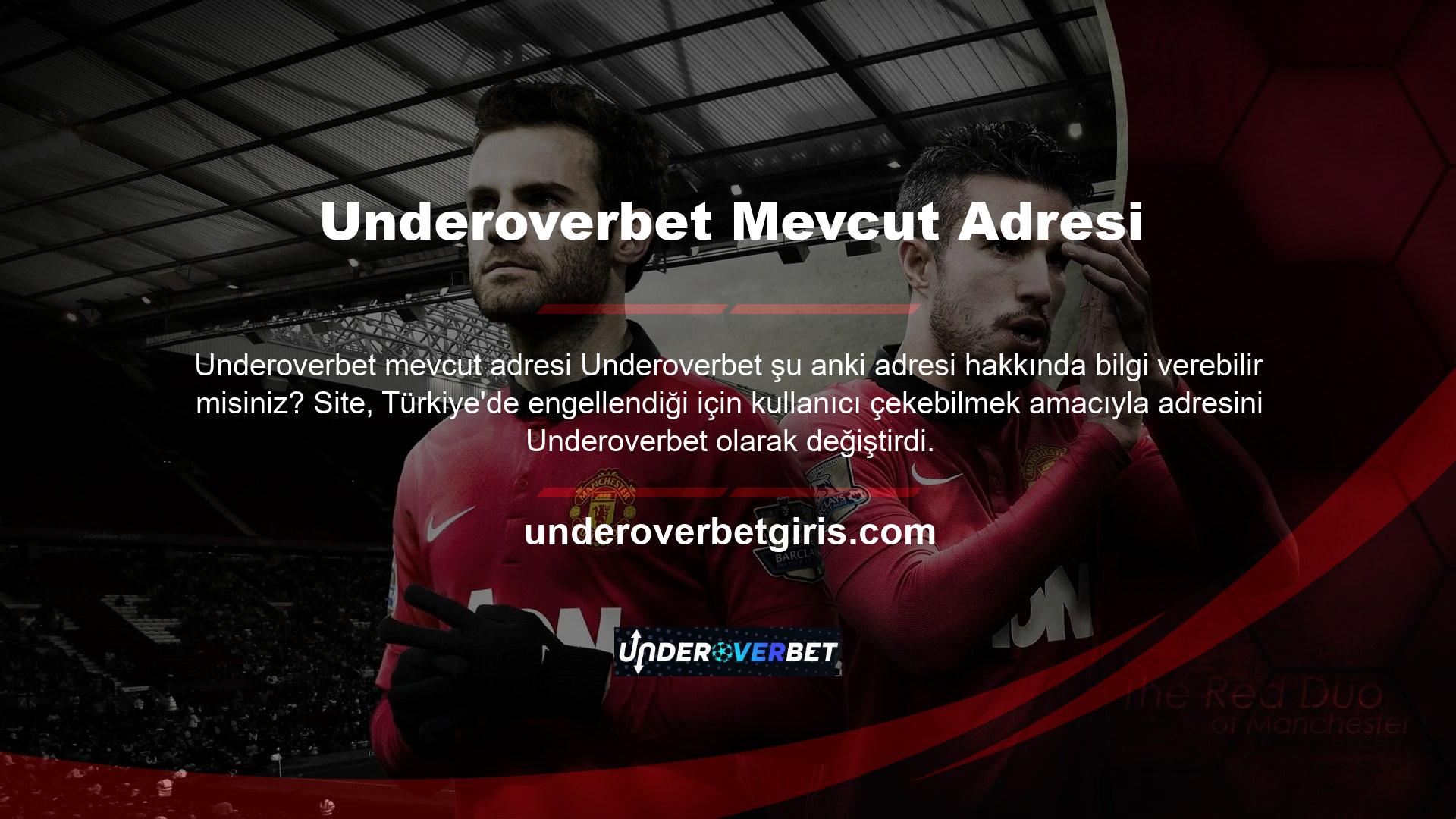 Türkiye'de insanların hesap açmasına, yatırım yapmasına ve kar elde etmesine olanak tanıyan tanınmış bir işletme olan Underoverbet kapatıldı