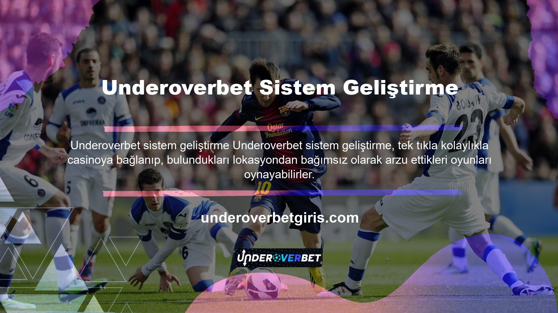 Underoverbet üyelerine sağladığı avantajlardan biri de online bahis ve canlı bahis gibi geniş bir seçenek yelpazesi sunan lokasyonlarda bahis yapma imkanıdır